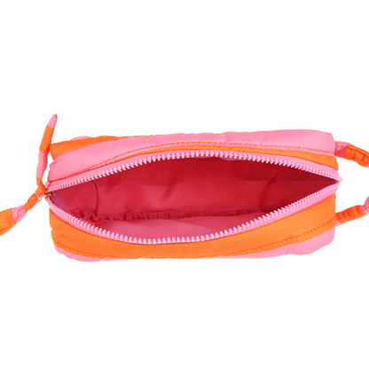 Toilettasje: Nani - oranje/roze