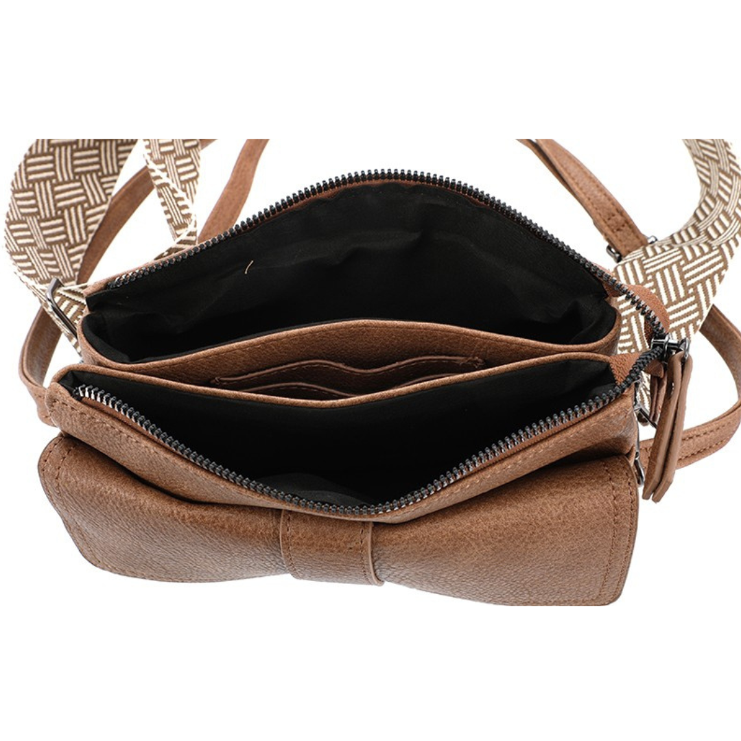 I'm dutch: Handtas - crossbody bag Naarden - camel