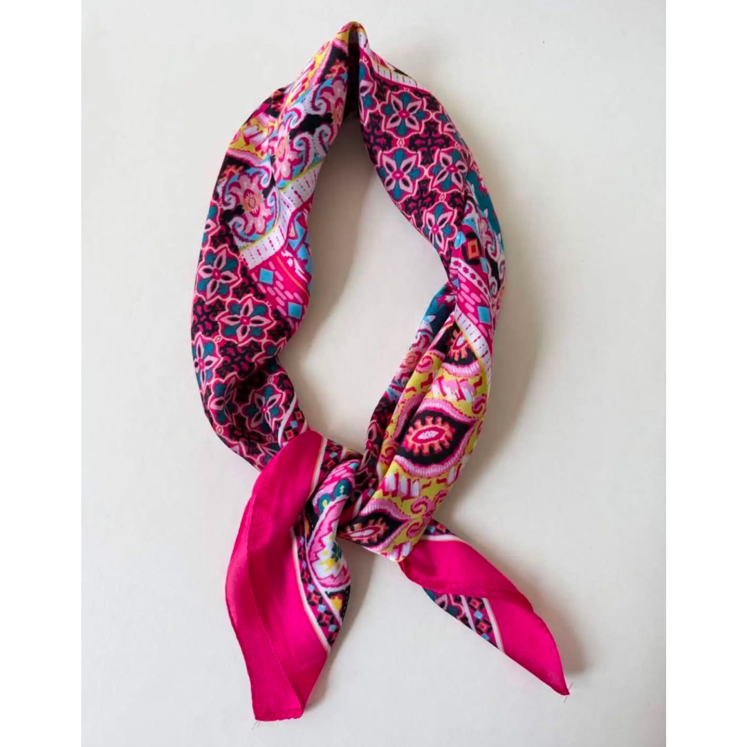 Wauw: mini sjaaltje met print - 08
