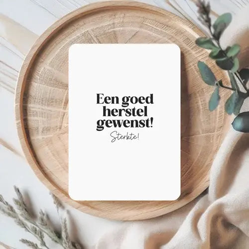Liefz: kaart a6 - een goed herstel gewenst