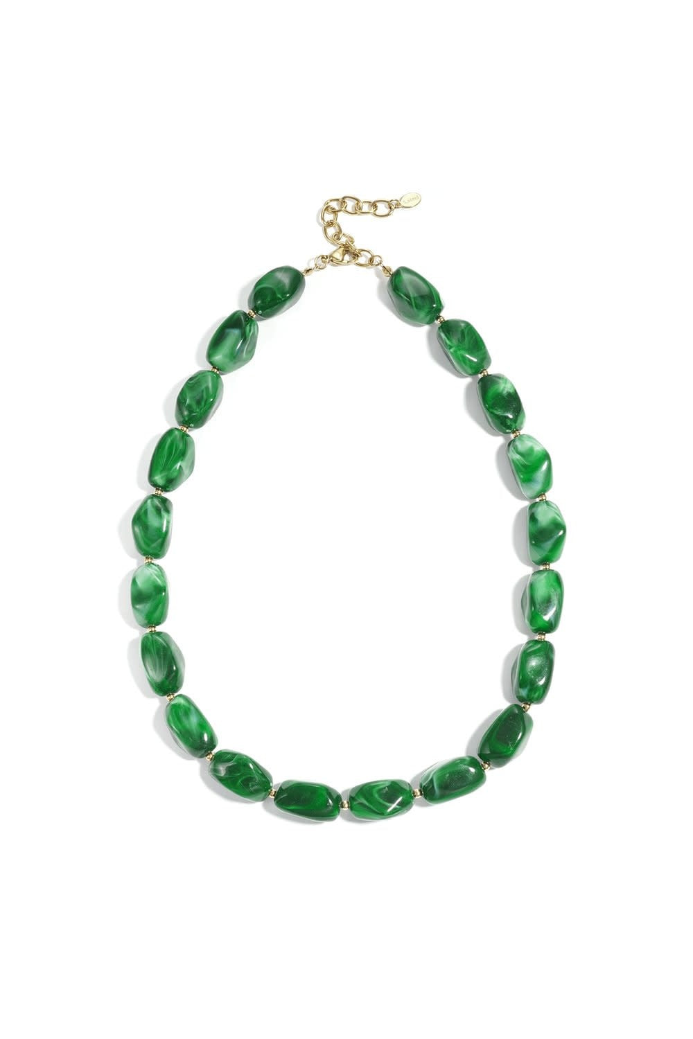 Yehwang: kralen ketting - groen