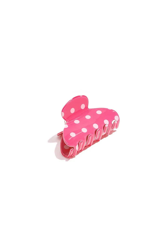 Yehwang: Haarclip stippen - roze