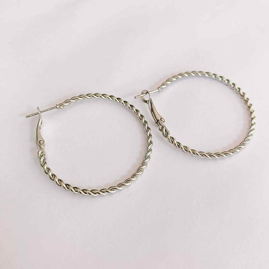 Oorbellen - zilver 001
