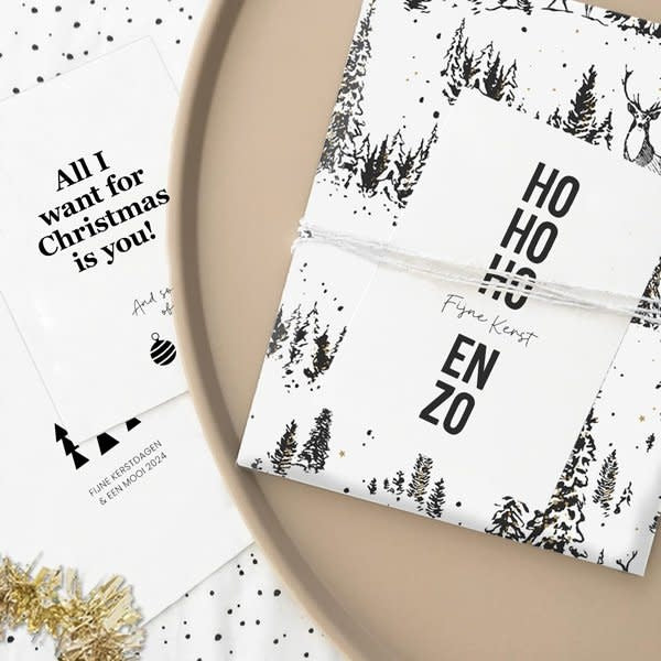 Liefz: Kerstkaart | Fijne kerstdagen & mooi 2024