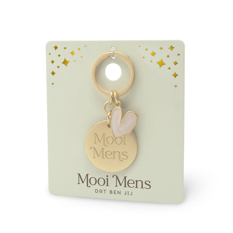 Miko: Edelsteen sleutelhanger - Mooi mens