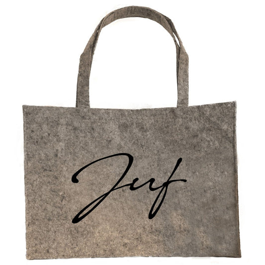 Sproetiz: Vilten shopper Juf
