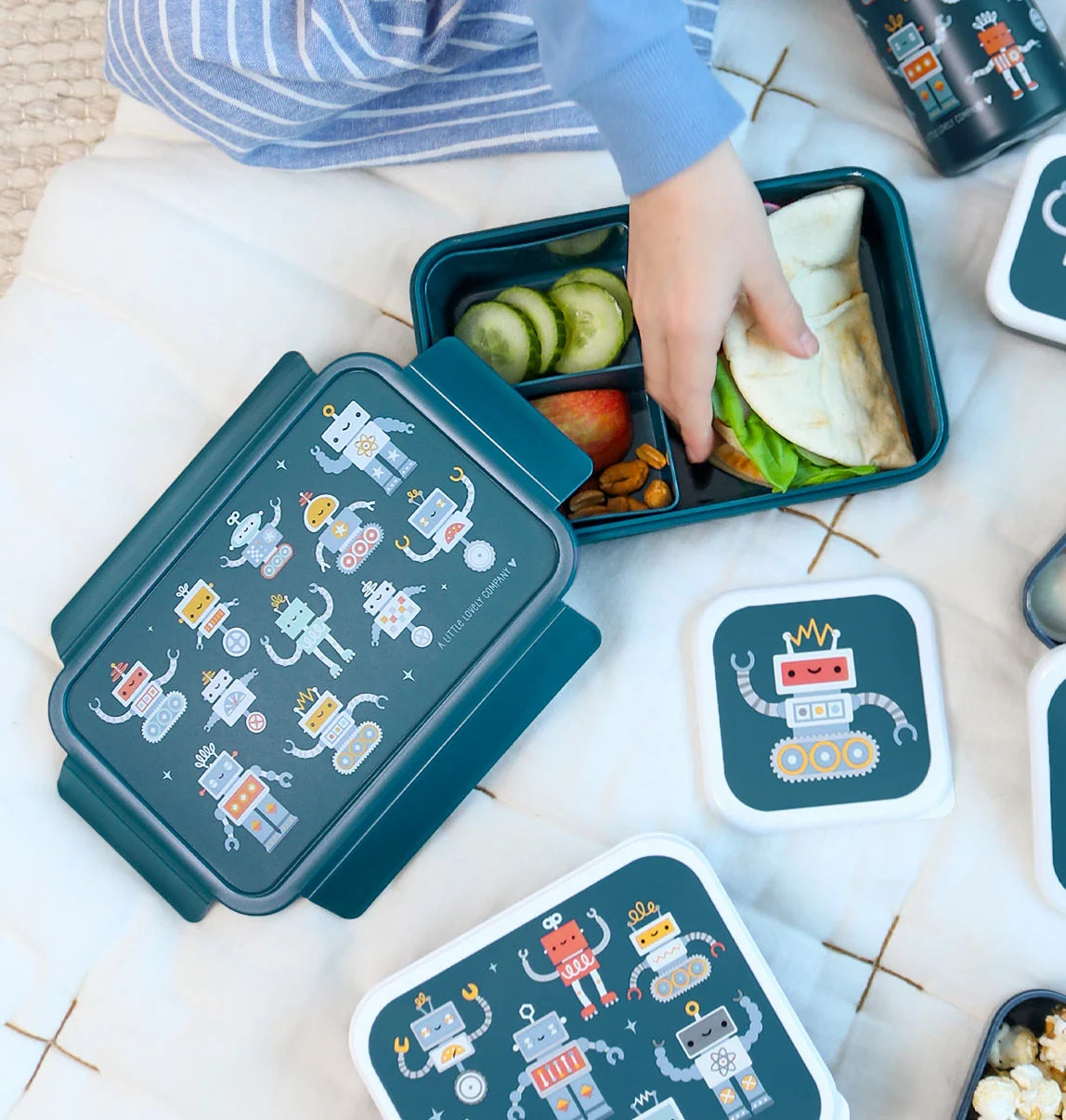 ALLC: Bento lunch box: robots