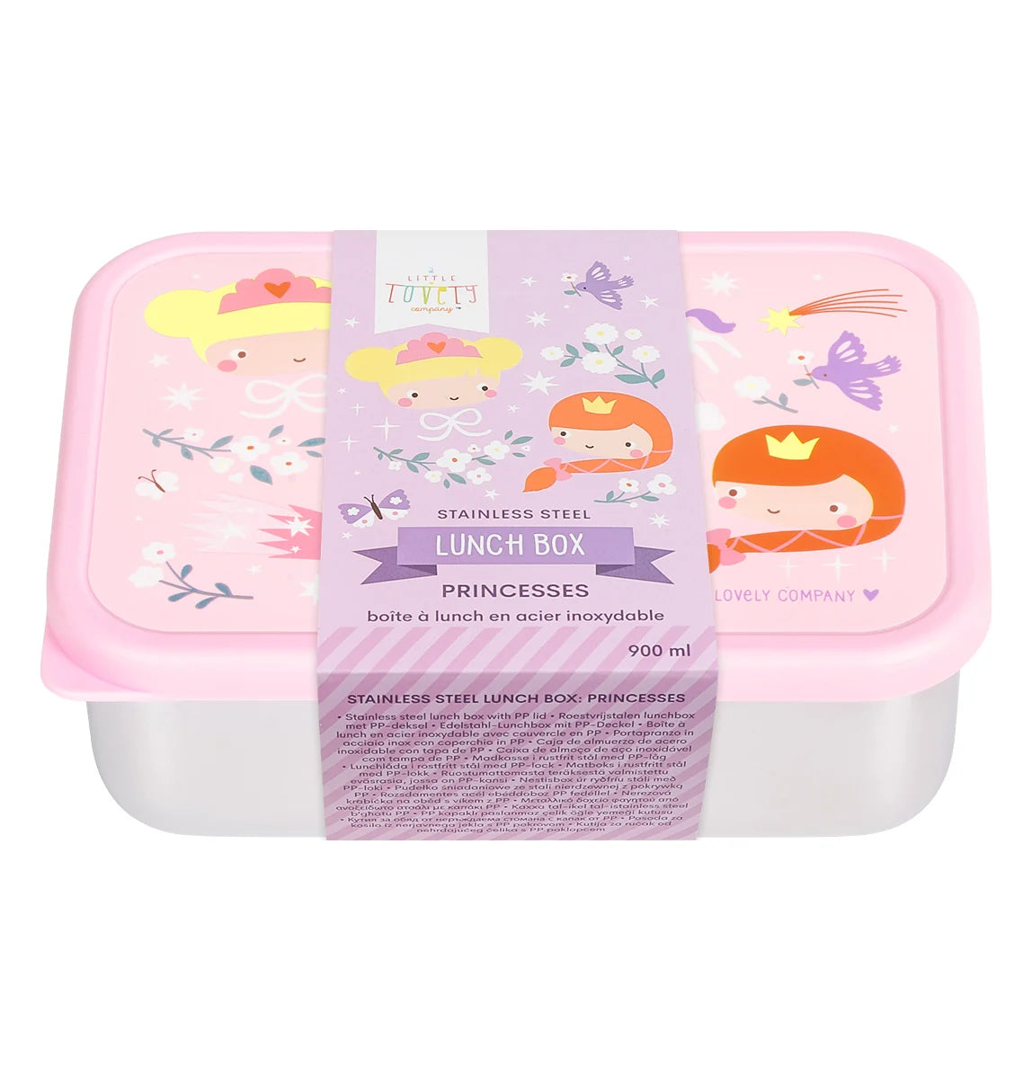 ALLC: RVS lunch box: Prinsessen