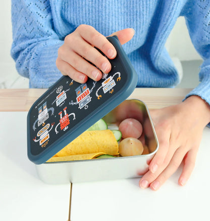 ALLC: RVS lunch box: robots