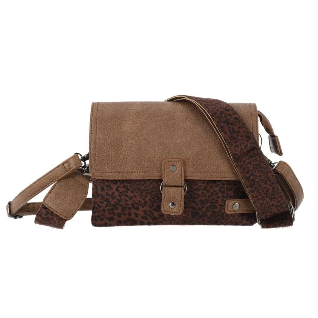 Crossbody tas Bremen | Camel Dot