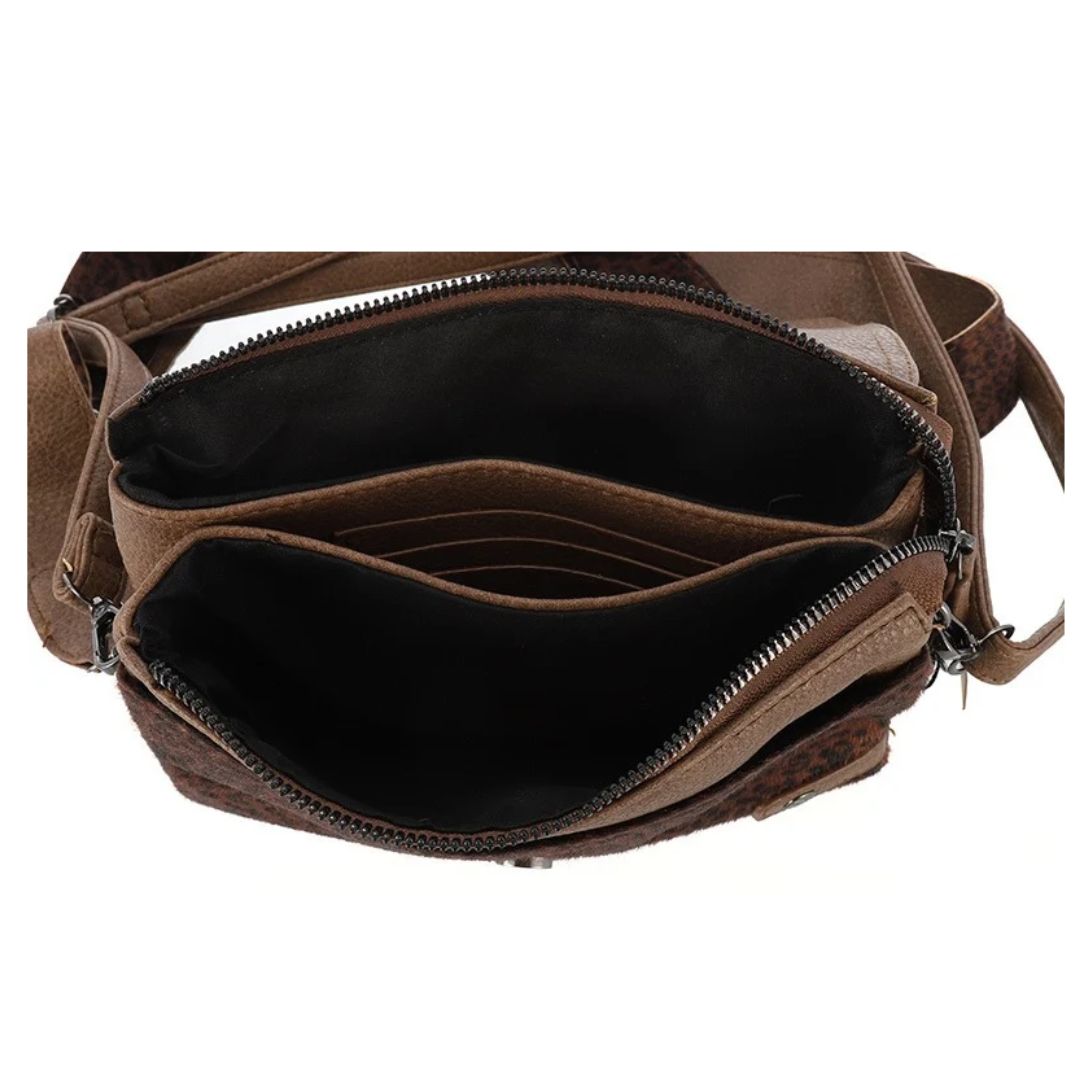 Crossbody tas Bremen | Camel Dot