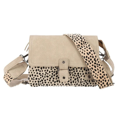 Crossbody tas Bremen | Natural Dot