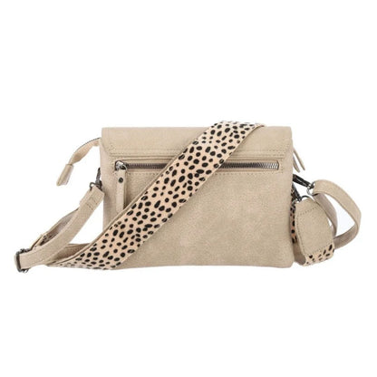 Crossbody tas Bremen | Natural Dot