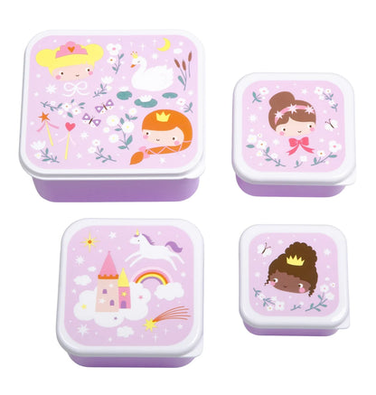 ALLC: Lunch & snack box set: prinsessen