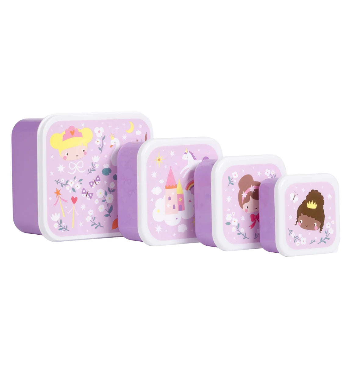 ALLC: Lunch & snack box set: prinsessen