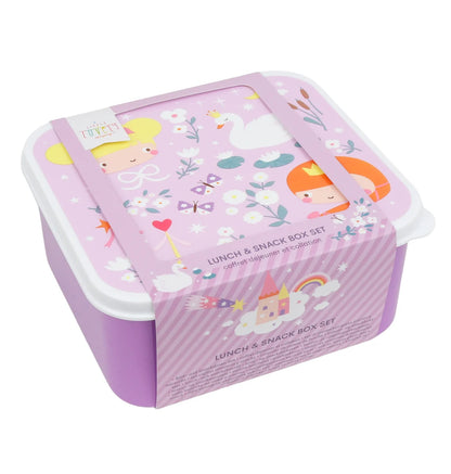 ALLC: Lunch & snack box set: prinsessen