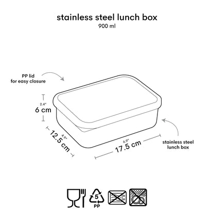 ALLC: RVS lunch box: Prinsessen
