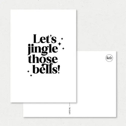 Liefz: kaart a6 - Let's jingle those bells