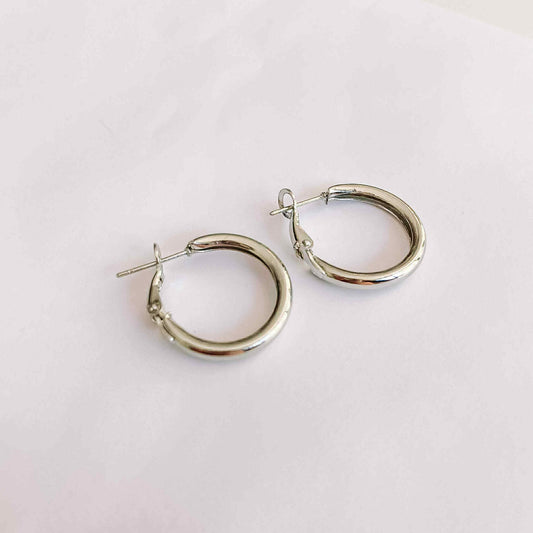Oorbellen - zilver 018