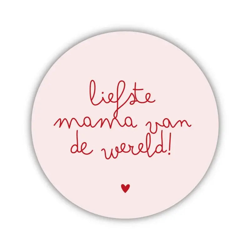 Winkeltje van Anne:  Onderzetter | Liefste mama | Vintage Rose