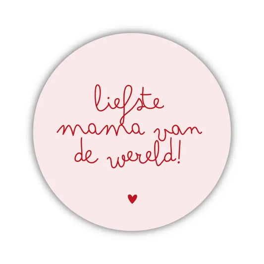 Winkeltje van Anne:  Onderzetter | Liefste mama | Vintage Rose