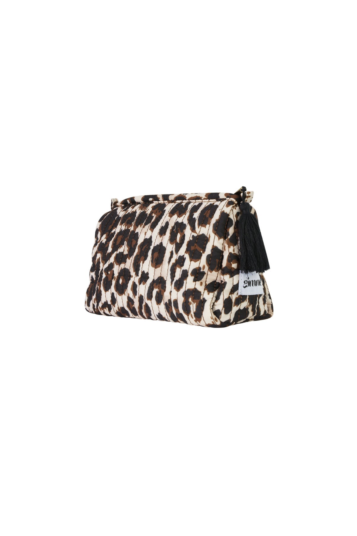 Yehwang: make-up tas groot - luipaard print