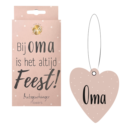 The Big gifts: Autogeurhanger - oma