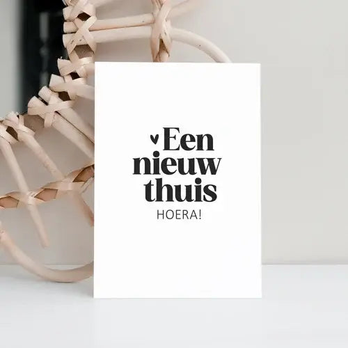 Liefz: kaart a6 - een nieuw thuis
