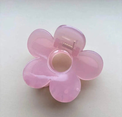 Wauw: Haarclip bloem - roze