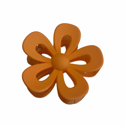 Wauw: haarclip bloem open