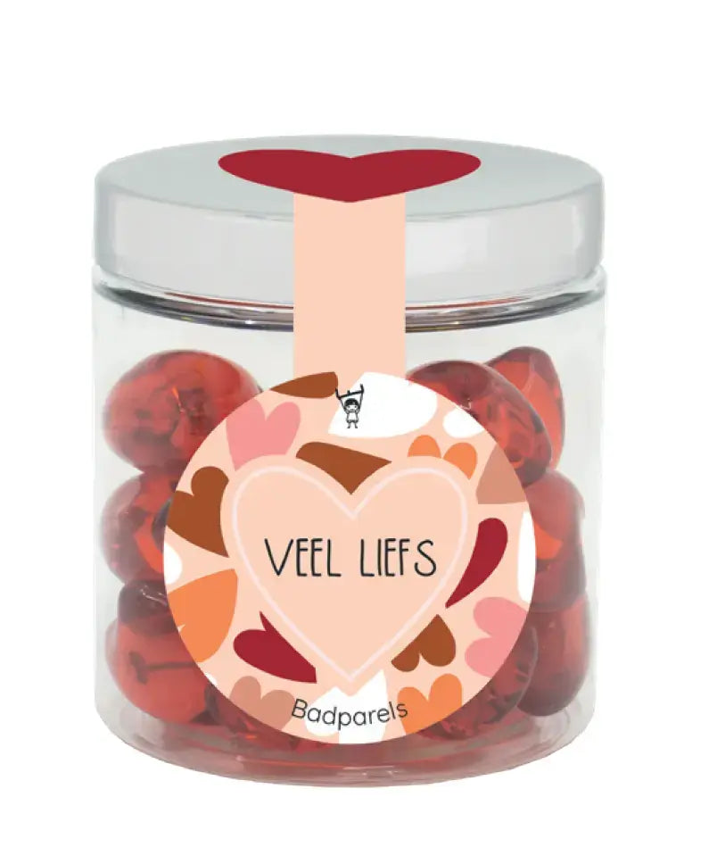 Enfant Terrible: Badparels hartje "veel liefs" - 20 stuks