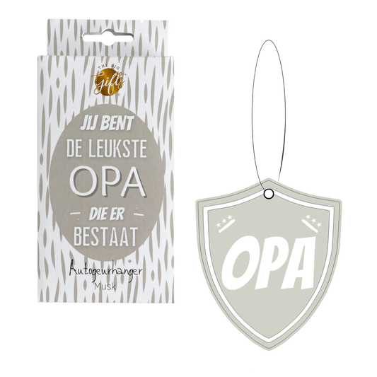 The Big gifts: Autogeurhanger - Opa