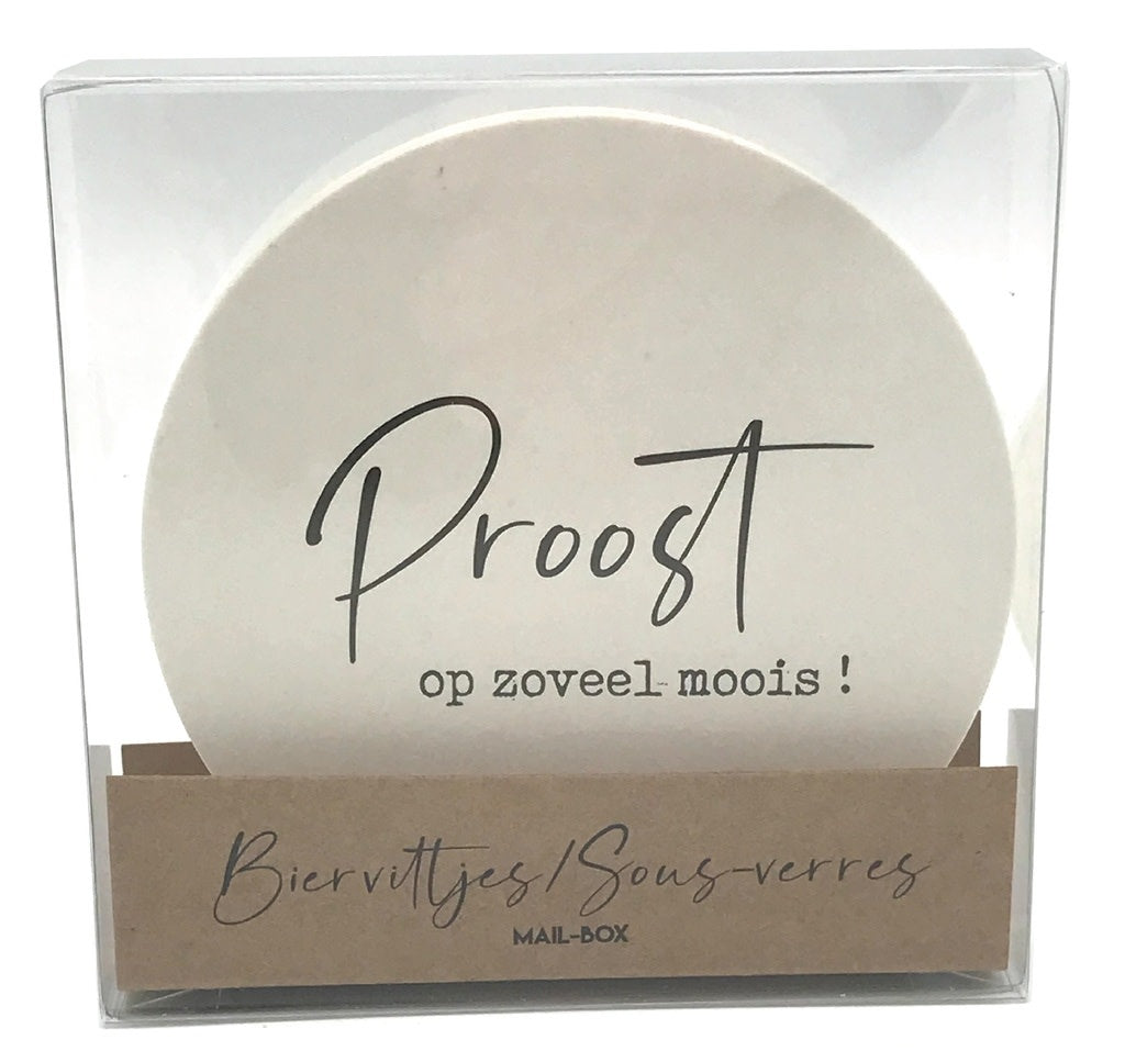 Mail-box: Bierviltjes - Proost op zoveel moois