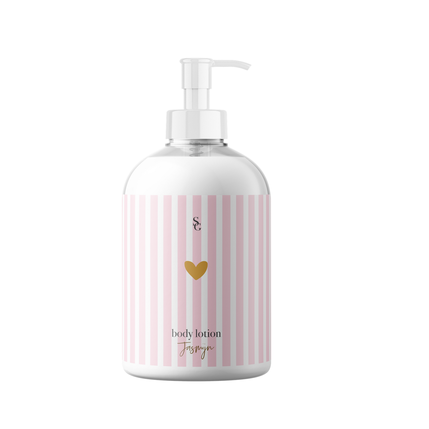 Stationery & gift: Bodylotion | Pink Stripes