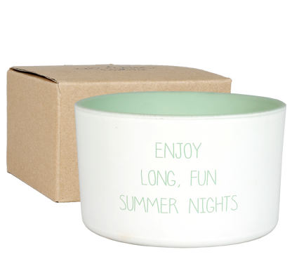My Flame: Buitenkaars: Enjoy long fun summer nights
