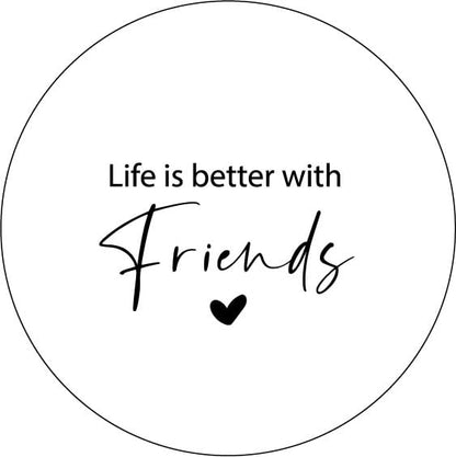 Mail-box: Bierviltjes - Life is better with friends