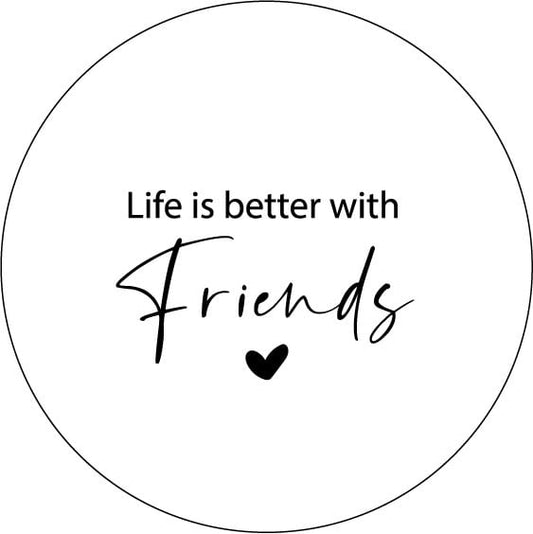 Mail-box: Bierviltjes - Life is better with friends