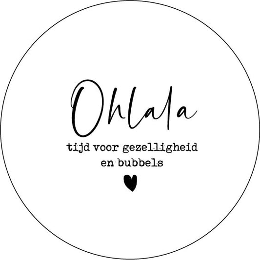 Mail-box: Bierviltjes - Ohlala, tijd voor gezelligheid en bubbels