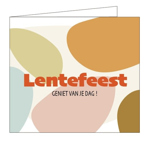 Hil Claesen: kaart - Lentefeest Geniet van je dag