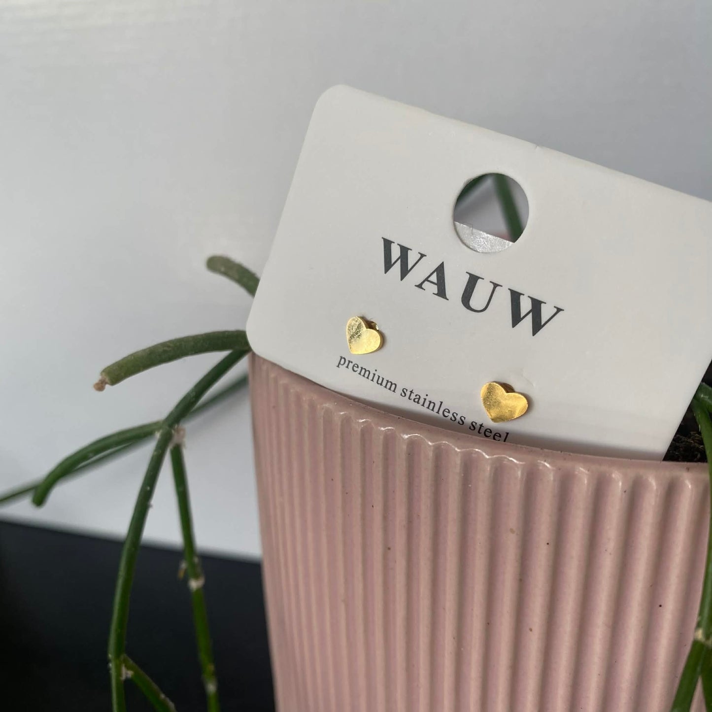 Wauw: oorbellen - hartjes