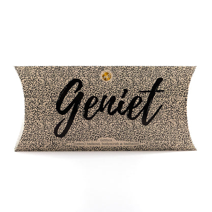 The big gifts: Giftbox geniet - zwart/beige versie