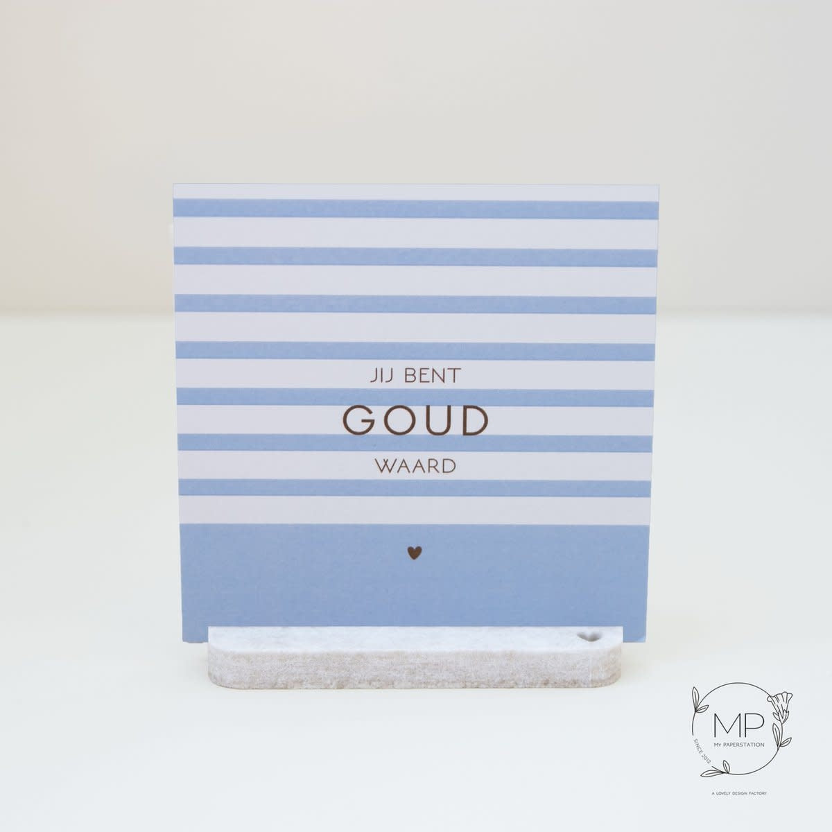My paperstation:  Complimentjes voor de juf
