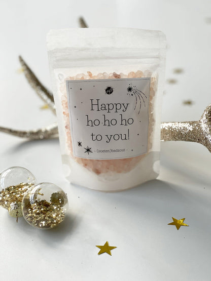 The Big gifts: (Voeten) badzout - Happy hohoho to you