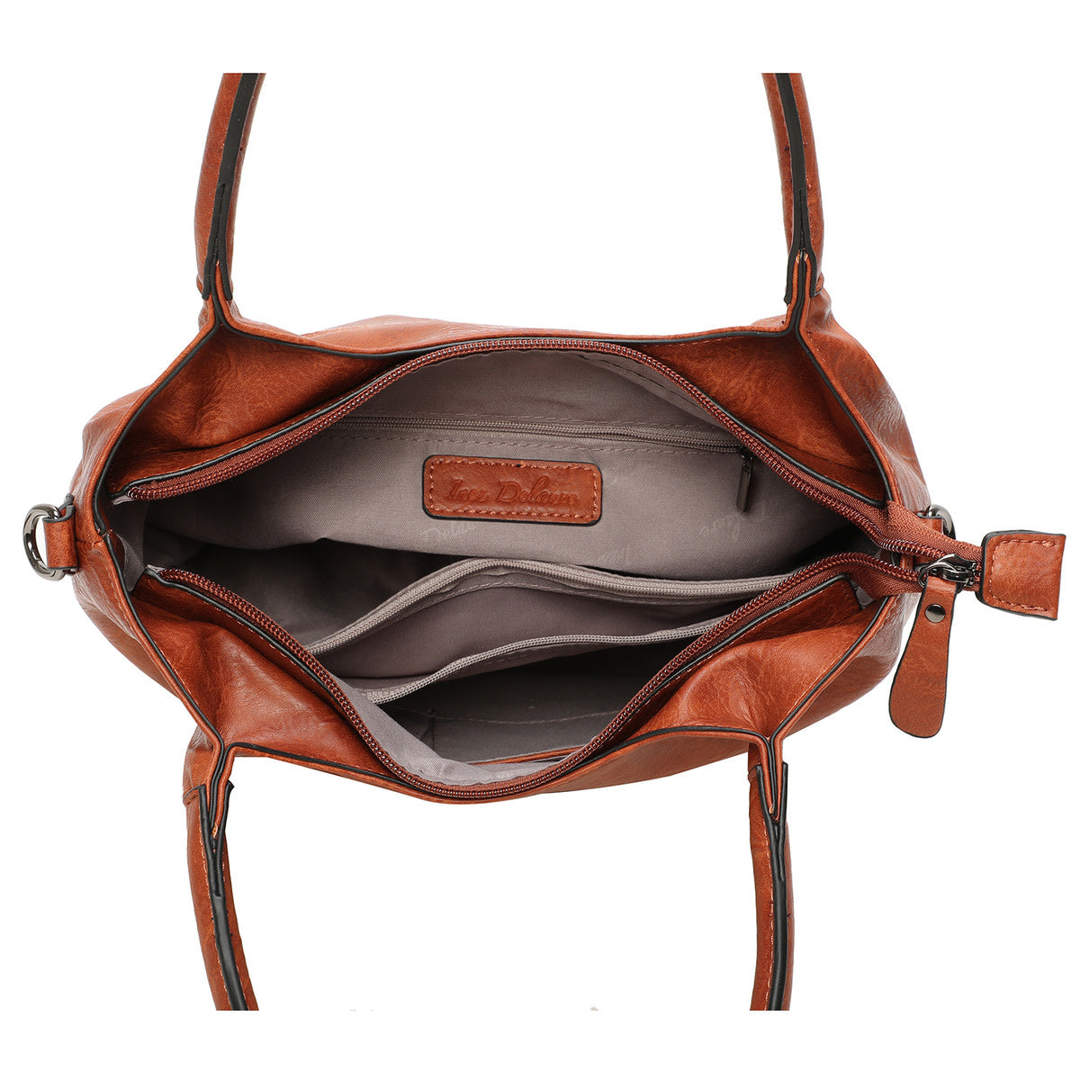 Ines Delaure: handtas - camel
