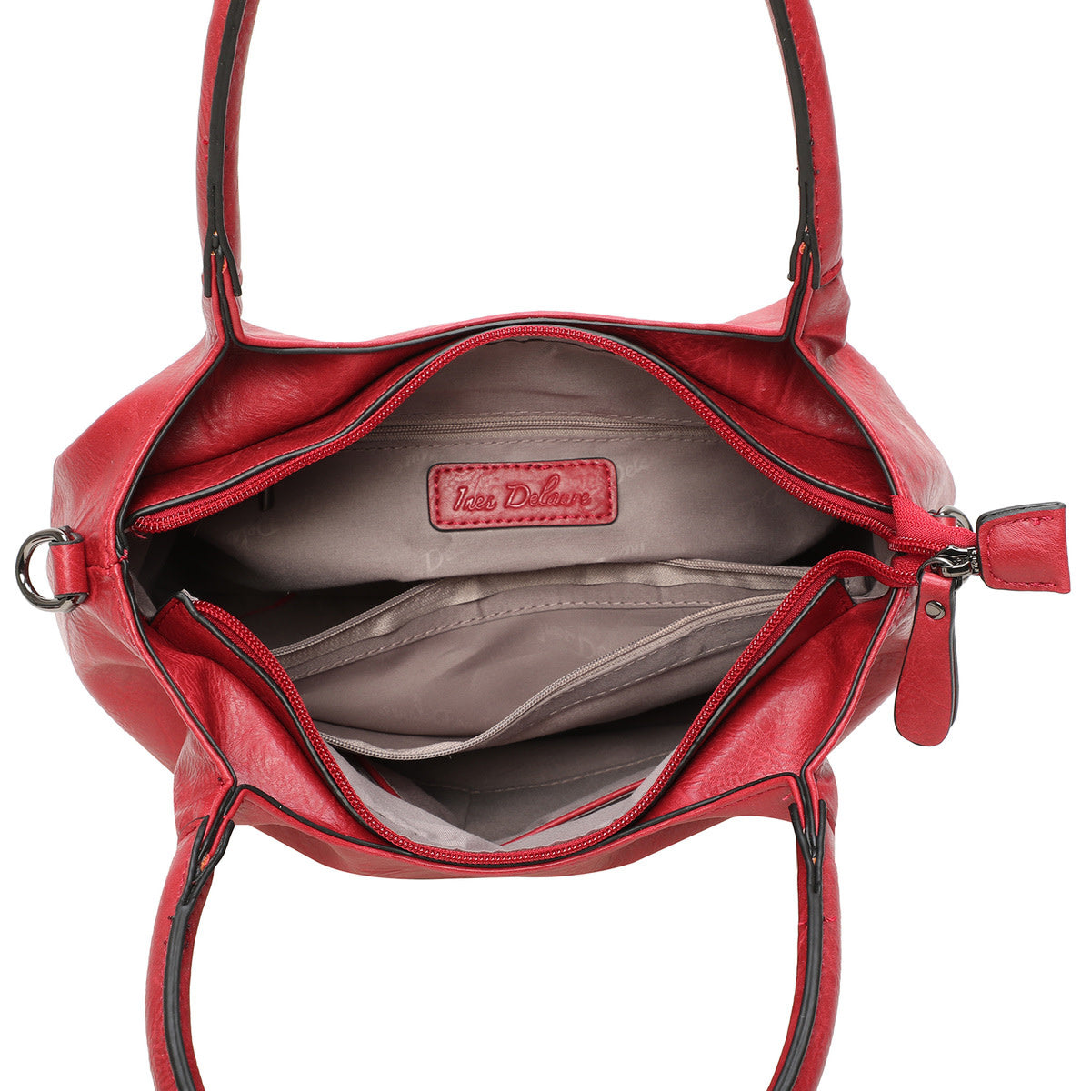 Ines Delaure: handtas - rouge