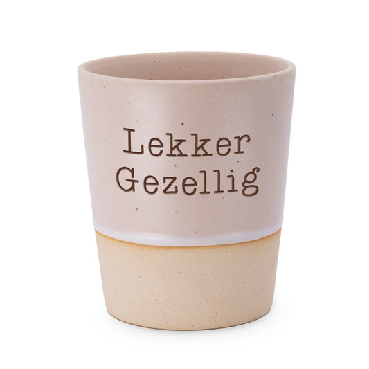 Miko: Mok keramiek - lekker gezellig