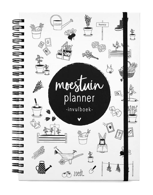 Zoedt: Moestuinplanner - invulboek