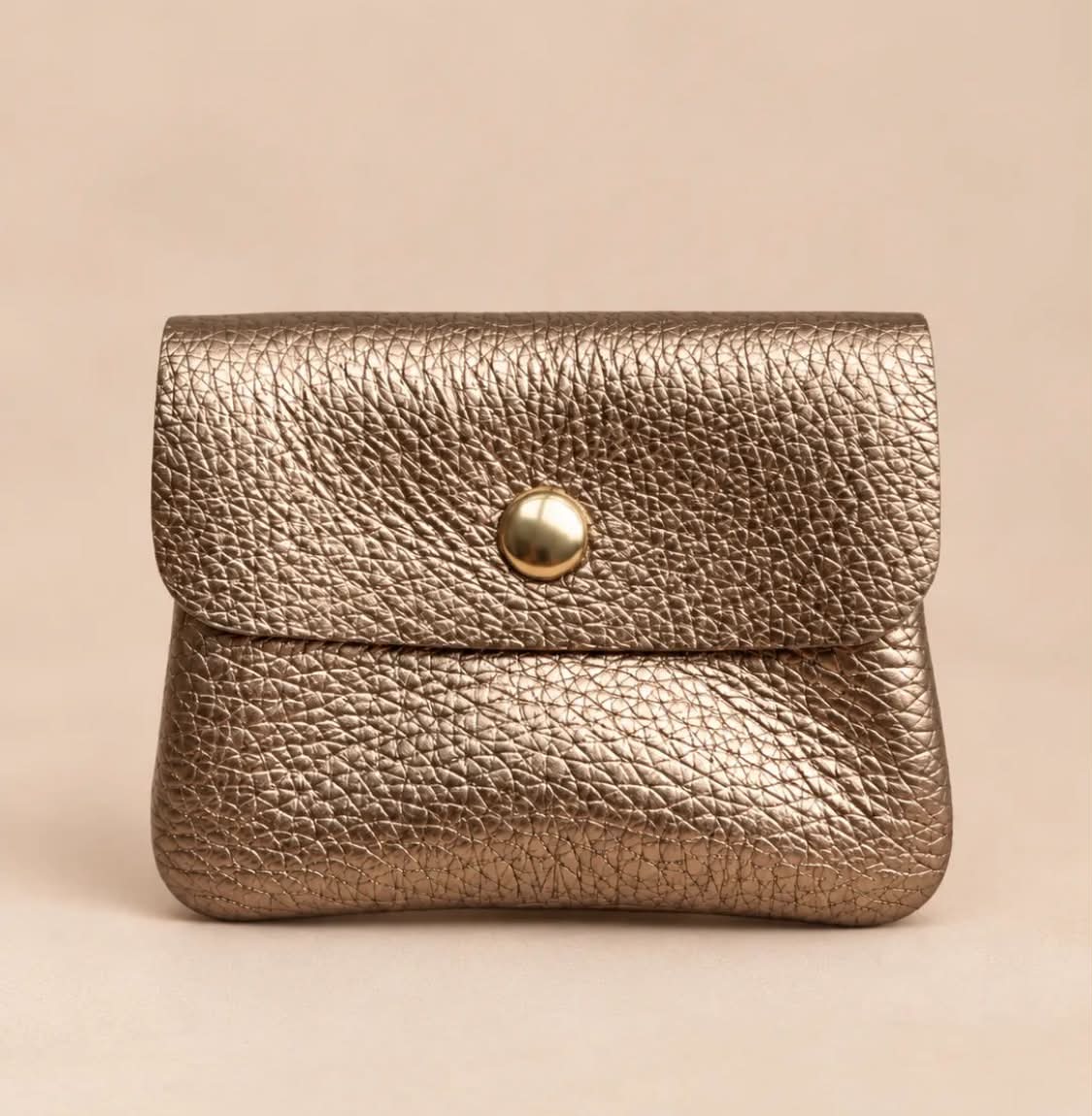 Blush portemonnee klein - rosé goud metallic
