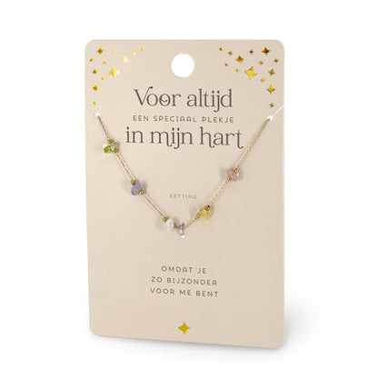 Miko: Edelsteen ketting - Voor altijd in mijn hart