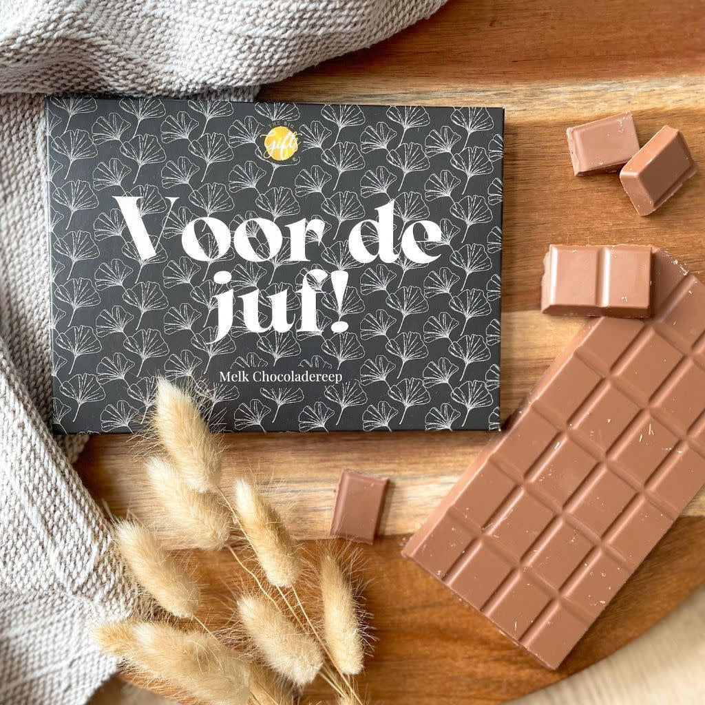 The big gifts: Chocoladereep – Voor de Juf